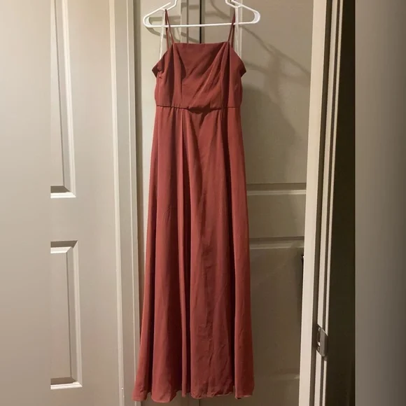 David's Bridal | Dresses | Spaghetti Strap Chiffon Bridesmaid Dress With Slitdavids Bridal | Poshmark David's Bridal | Dresses | Spaghetti Strap Chiffon Bridesmaid Dress With Slitdavids Bridal | Poshmark